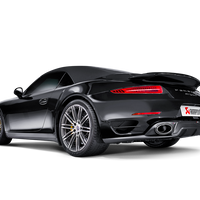 Akrapovic 14-15 Porsche 911 Turbo/Turbo S (991) Slip-On Line (Titanium) w/ Carbon Titanium Tips