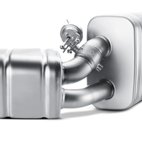 Akrapovic 16-16 Porsche Boxster Spyder / Cayman GT4 (981) Slip-On Line (Titanium) w/ Titanium Tips