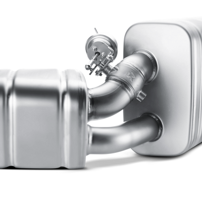 Akrapovic 16-16 Porsche Boxster Spyder / Cayman GT4 (981) Slip-On Line (Titanium) w/ Titanium Tips