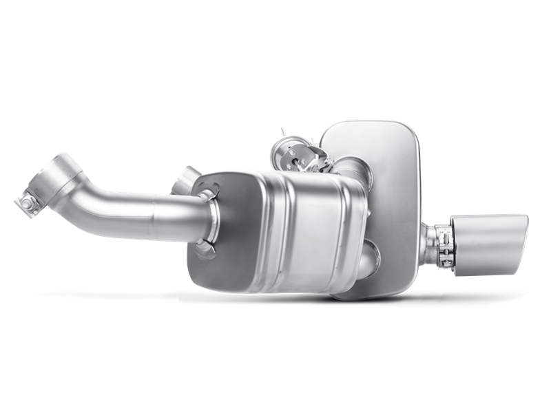 Akrapovic 16-16 Porsche Boxster Spyder / Cayman GT4 (981) Slip-On Line (Titanium) w/ Titanium Tips